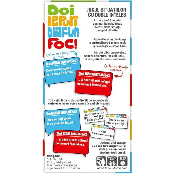 Joc pentru adulti: Doi iepuri dintr-un foc