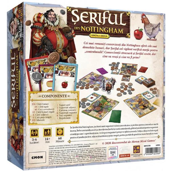 Joc de strategie: Seriful din Nottingham Ed.2