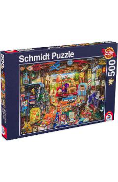 Poza produsului Puzzle 500. Piata de vechituri in garaj