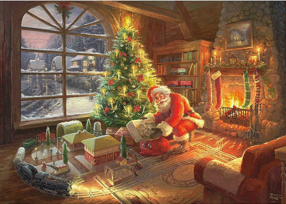 Puzzle 1000. Santa Claus Is Here