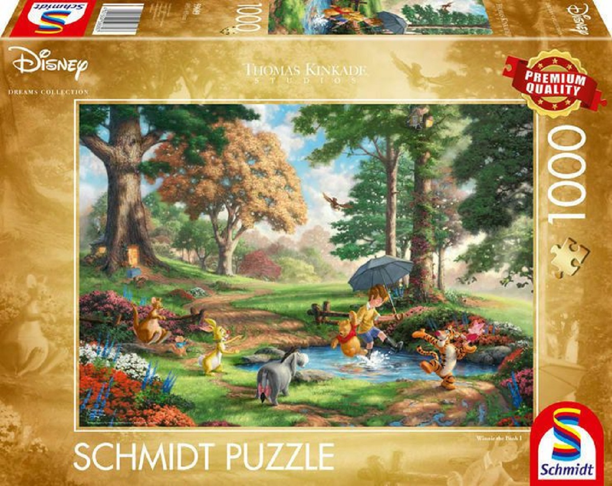 Puzzle 1000. Winnie The Pooh. Thomas Kinkade