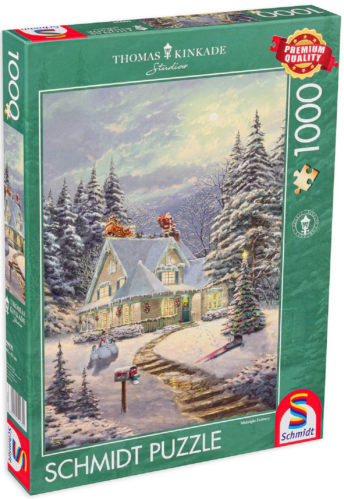 Puzzle 1000. On Christmas Eve