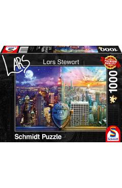 Imaginea produsului 'Puzzle 1000. Night and day New York'