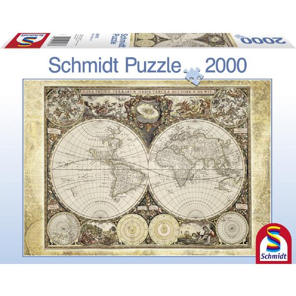 Puzzle 2000. Harta istorica a lumi