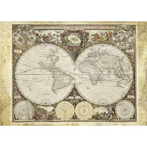 Puzzle 2000. Harta istorica a lumi