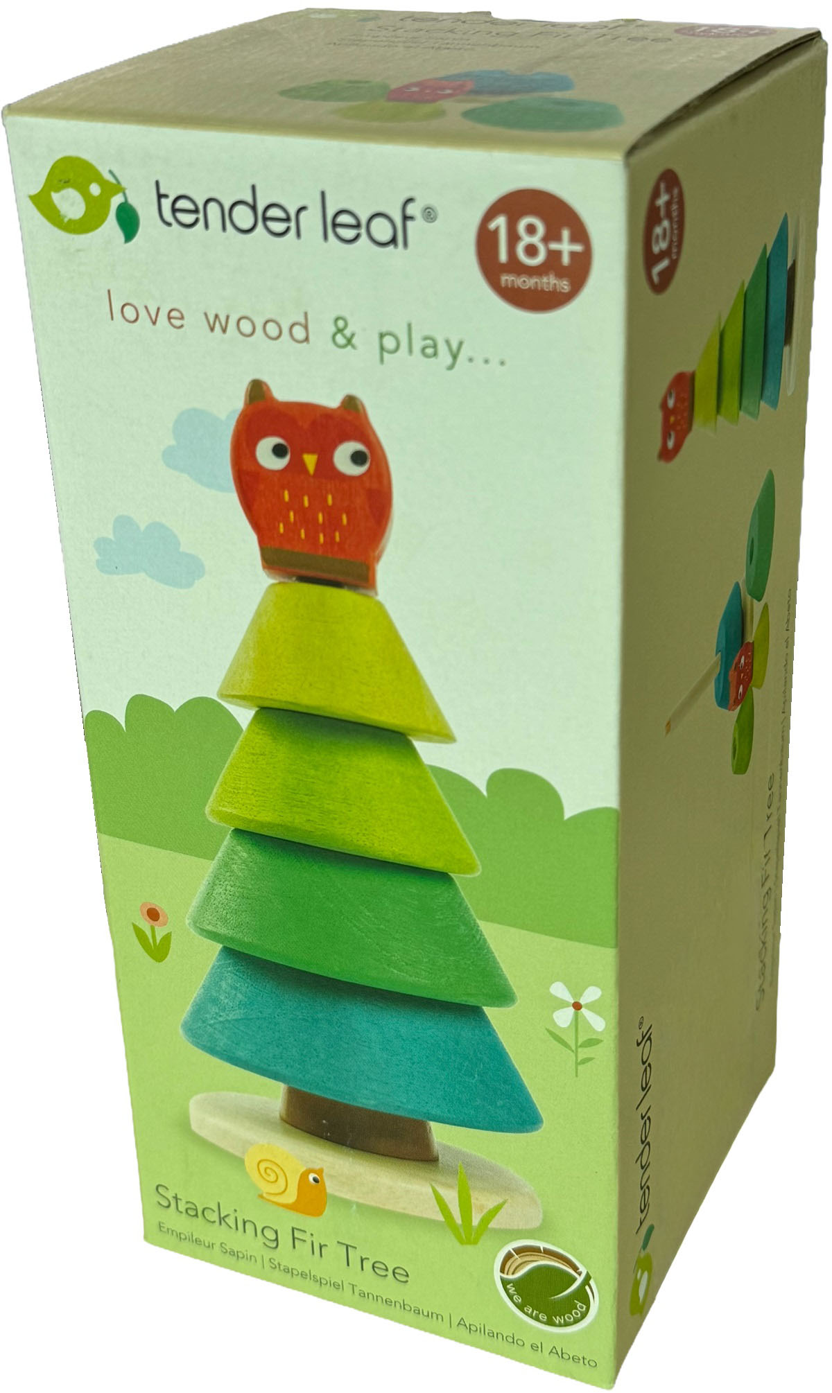 Puzzle stivuibil. Brad de Craciun