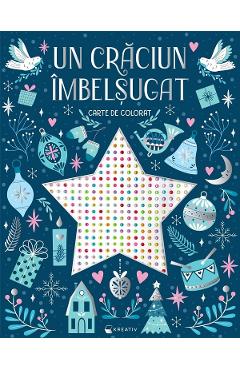 Coperta cărții 'Un Crăciun îmbelșugat. Carte de colorat'