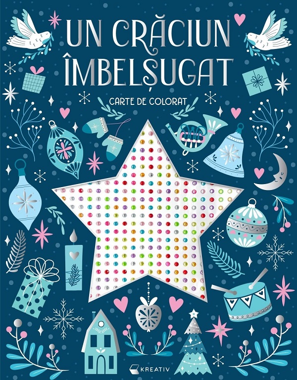 Un Craciun imbelsugat. Carte de colorat