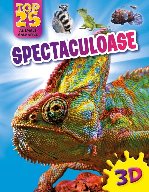 Top 25 animale salbatice spectaculoase 3D