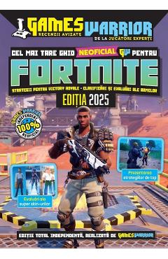 Coperta cărții 'Cel mai tare ghid neoficial GW pentru Fortnite'