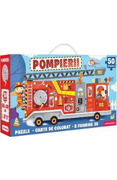 Imaginea produsului 'Puzzle 50: Pompierii'