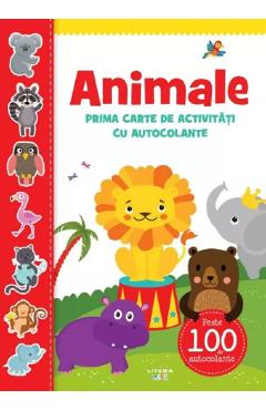 Poza produsului Animale. Prima carte de activitati cu autocolante