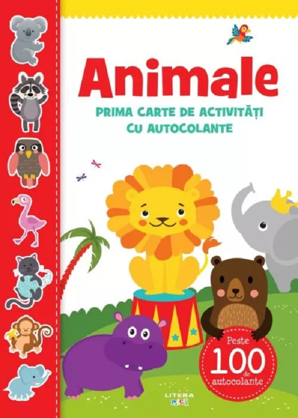 Animale. Prima carte de activitati cu autocolante