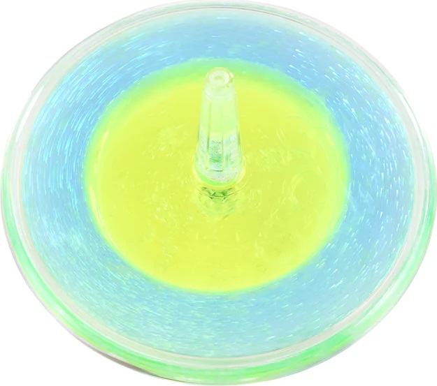 Titirez cu stralucire magica. Lava Storm albastru si verde neon