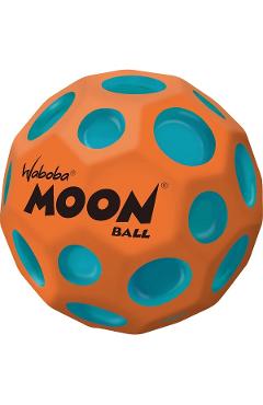 Imaginea produsului 'Minge hiperelastică: Waboba Moon Ball. Portocalie cu pete albastre'