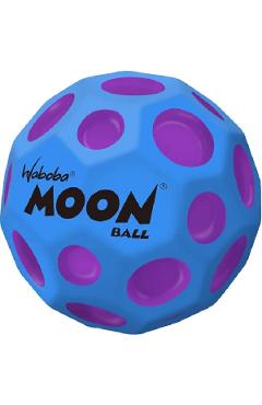 Imaginea produsului 'Minge hiperelastică: Waboba Moon Ball. Albastră cu pete mov'