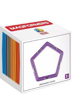 Imaginea produsului 'Set de construcție magnetic: Magformers. Pentagon'