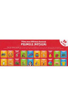 Poza produsului Cutie prima mea biblioteca ilustrata. Primele notiuni