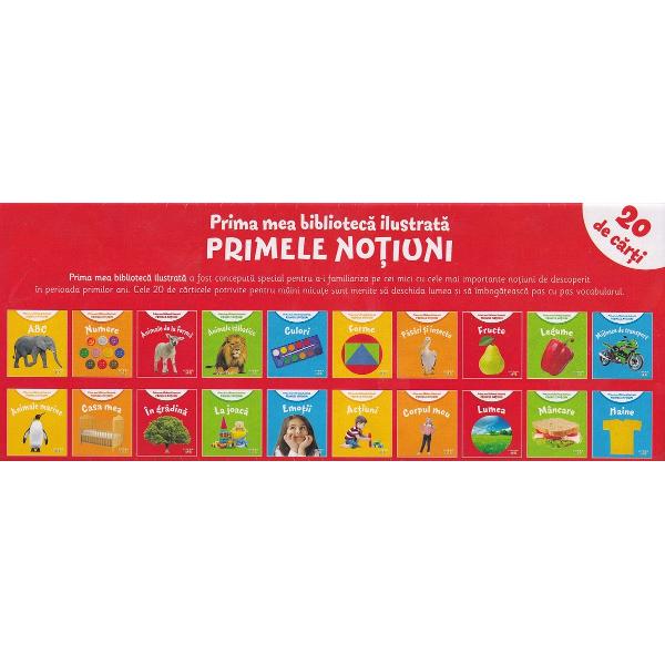 Cutie prima mea biblioteca ilustrata. Primele notiuni