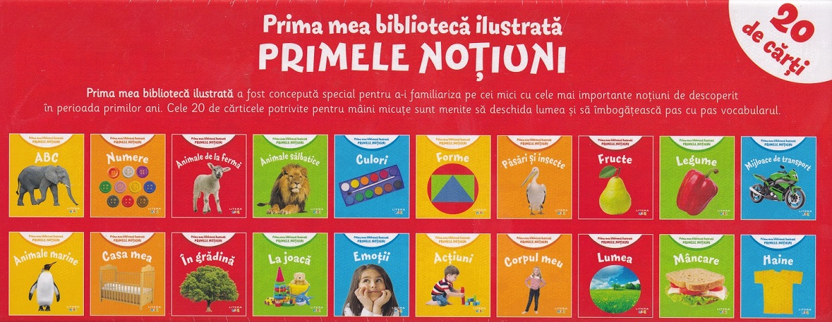 Cutie prima mea biblioteca ilustrata. Primele notiuni