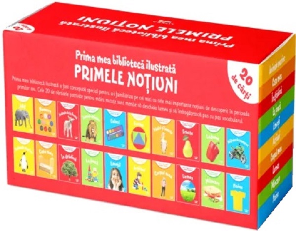 Cutie prima mea biblioteca ilustrata. Primele notiuni