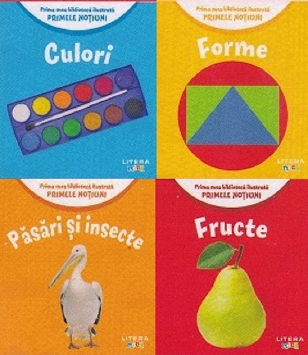 Cutie prima mea biblioteca ilustrata. Primele notiuni
