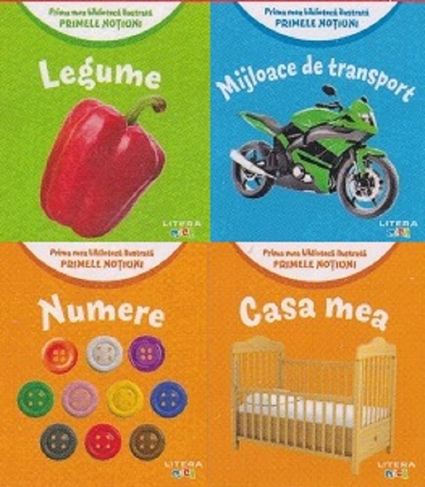 Cutie prima mea biblioteca ilustrata. Primele notiuni