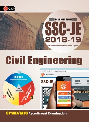 SSC JE (CPWD/MES) Civil Engineering for Junior Engineers Recruitment Examination 2018-19 -
