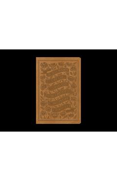 ESV Women's Study Bible (Trutone, Nubuck Caramel, 1 Chronicles 16:34 Design) - Dana Tanamachi