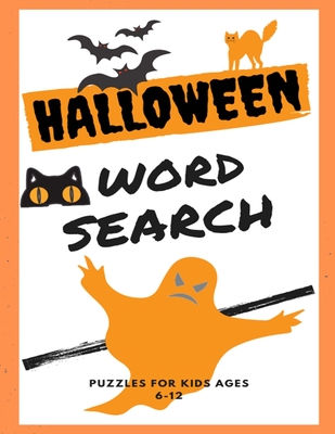 Halloween Word Search: A Fun Word Finder Large Print Puzzle Book for Kids Ages 6-12 - Nouvel Art