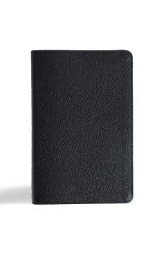 Poza produsului CSB Thinline Bible, Anglicised Edition, Black Genuine Leather - 