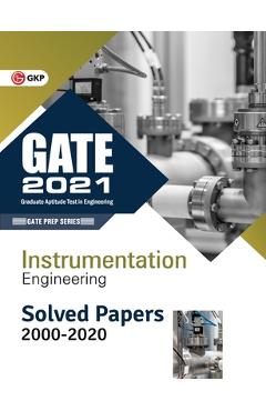 Coperta cărții 'GATE 2021 - Instrumentation Engineering - Solved Papers 2000-2020 -'