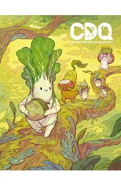 Coperta cărții 'Character Design Quarterly 37 - Hicham Habchi'
