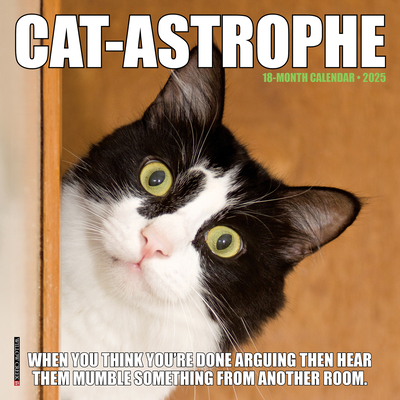 Cat-Astrophe 2026 7 X 7 Mini Wall Calendar - 