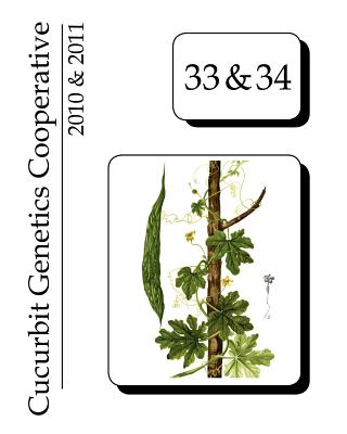 Coperta cărții 'Cucurbit Genetics Cooperative 2010 & 2011 - Todd C. Wehner'