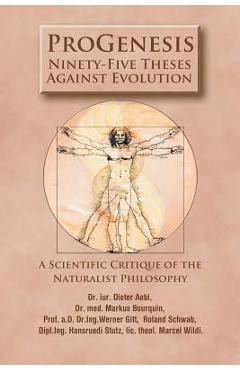 Coperta cărții 'ProGenesis: Ninety-Five Theses Against Evolution-A Scientific Critique of the Naturalist Philosophy - Hansruedi Stutz'