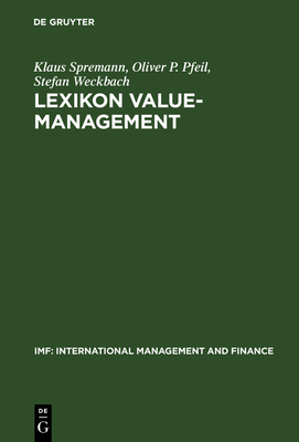 Lexikon Value-Management - Klaus Spremann