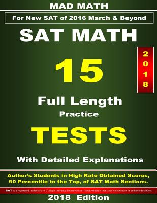2018 New SAT Math 15 Tests - John Su