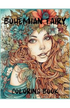 Coperta cărții 'Bohemian Fairy coloring book - August Woodland'