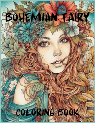 Coperta cărții 'Bohemian Fairy coloring book - August Woodland'