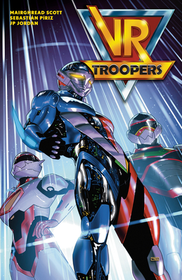 Coperta cărții 'VR Troopers - Mairghread Scott'