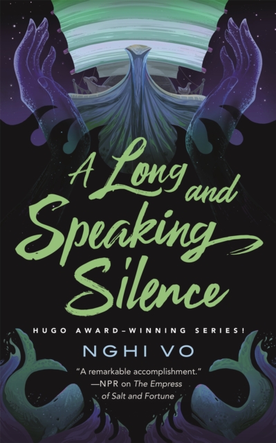 Coperta cărții 'A Long and Speaking Silence - Nghi Vo'