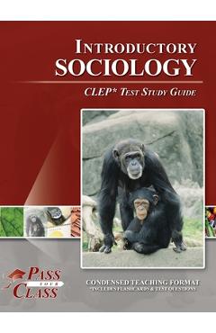 Coperta cărții 'Introduction to Sociology CLEP Test Study Guide -'