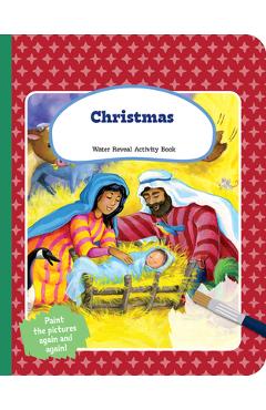 Christmas - Water Reveal Activity Book -