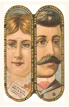 Poza produsului Vintage Journal Wire-Rimmed Eyeglasses - 