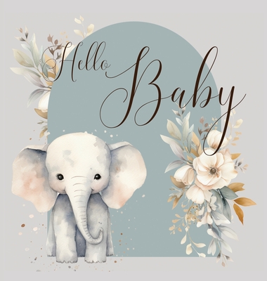 Hello Baby, Baby Shower Guest Book (hardback) - Lulu And Bell