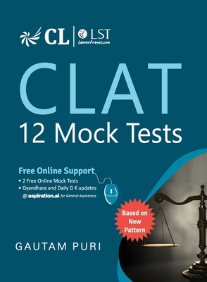 Clat 2020: 12 Mock Tests -