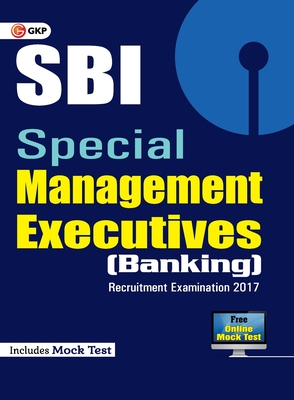 SBI Special Management Executives (Banking) 2017 -
