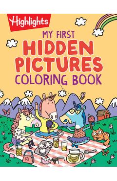 Coperta cărții 'My First Hidden Pictures Coloring Book -'