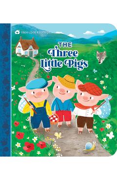Coperta cărții 'The Three Little Pigs - Anna Simeone'